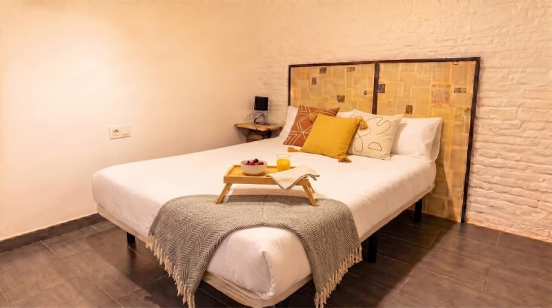 Patio Doble de San Julián, bedroom